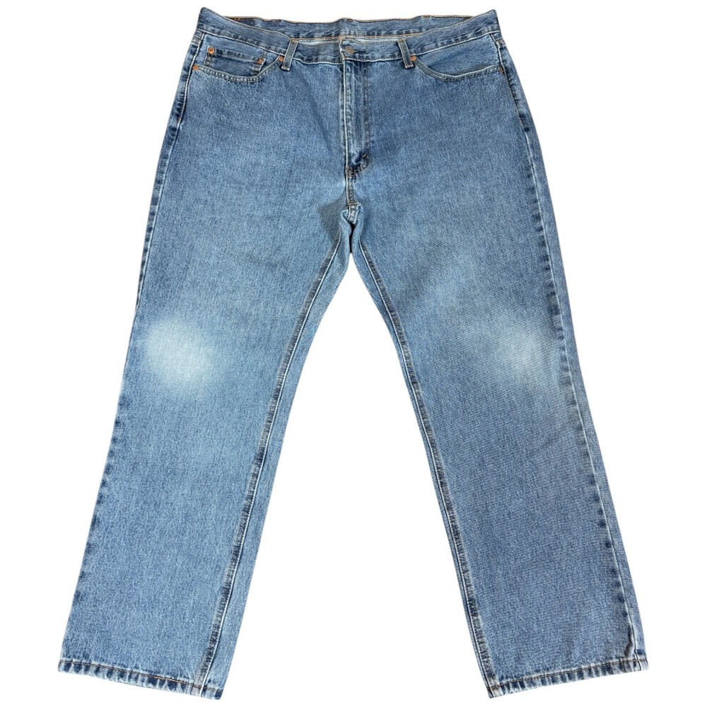 Levis 541 Jeans Men's 40x30 Medium Wash Athletic Taper Stretch Casual Distressed